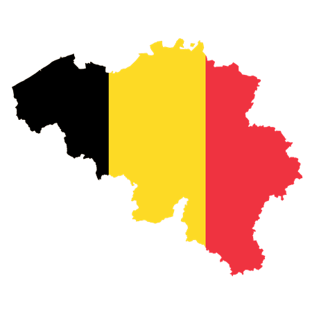Fexwear Belgium map Fexwear Belgium map