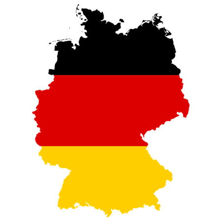 Fexwear Germany map Fexwear Germany map