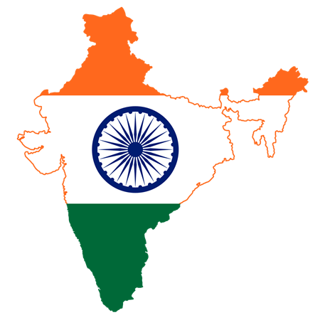Fexwear India map Fexwear India map