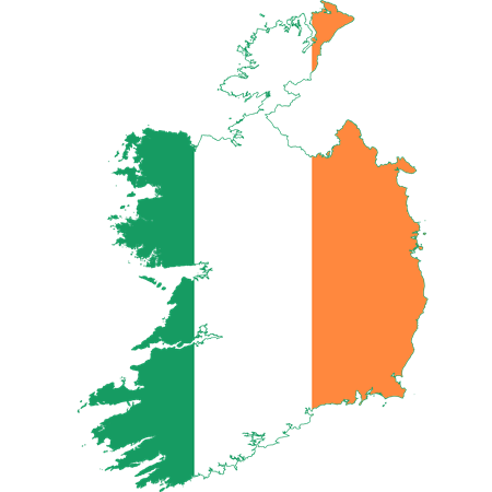 Fexwear Ireland map