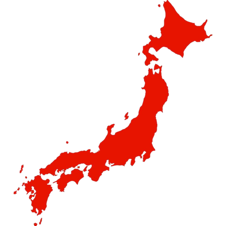 Fexwear japan map
