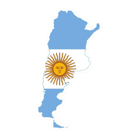 fexwear Argentina map fexwear Argentina map