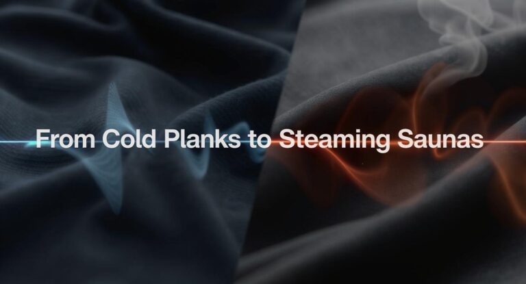 Temperature Flux: From Cold Planks to Steamy Saunas