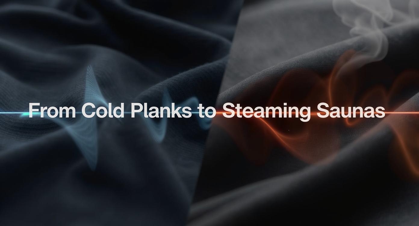 Temperature Flux: From Cold Planks to Steamy Saunas