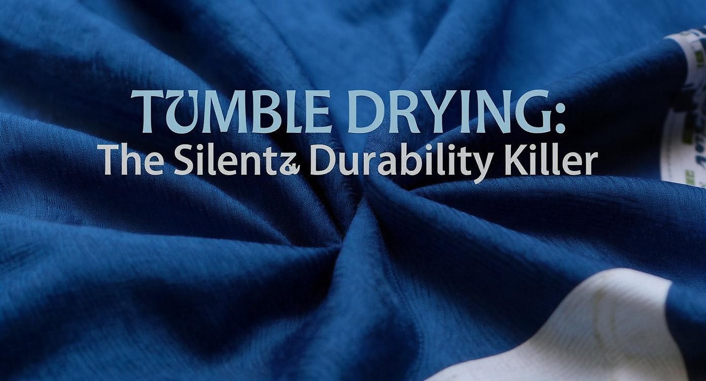 Tumble Drying: The Silent Durability Killer