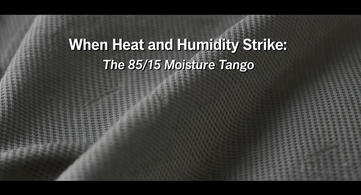 When Heat and Humidity Strike: The 85/15 Moisture Tango