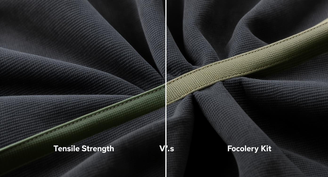 Tensile Strength vs. Elastic Recovery: The Saddle Seam Survival Kit