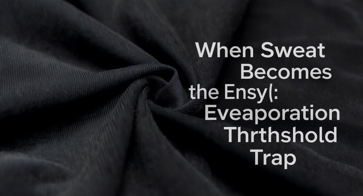 When Sweat Becomes the Enemy: The Evaporation Threshold Trap