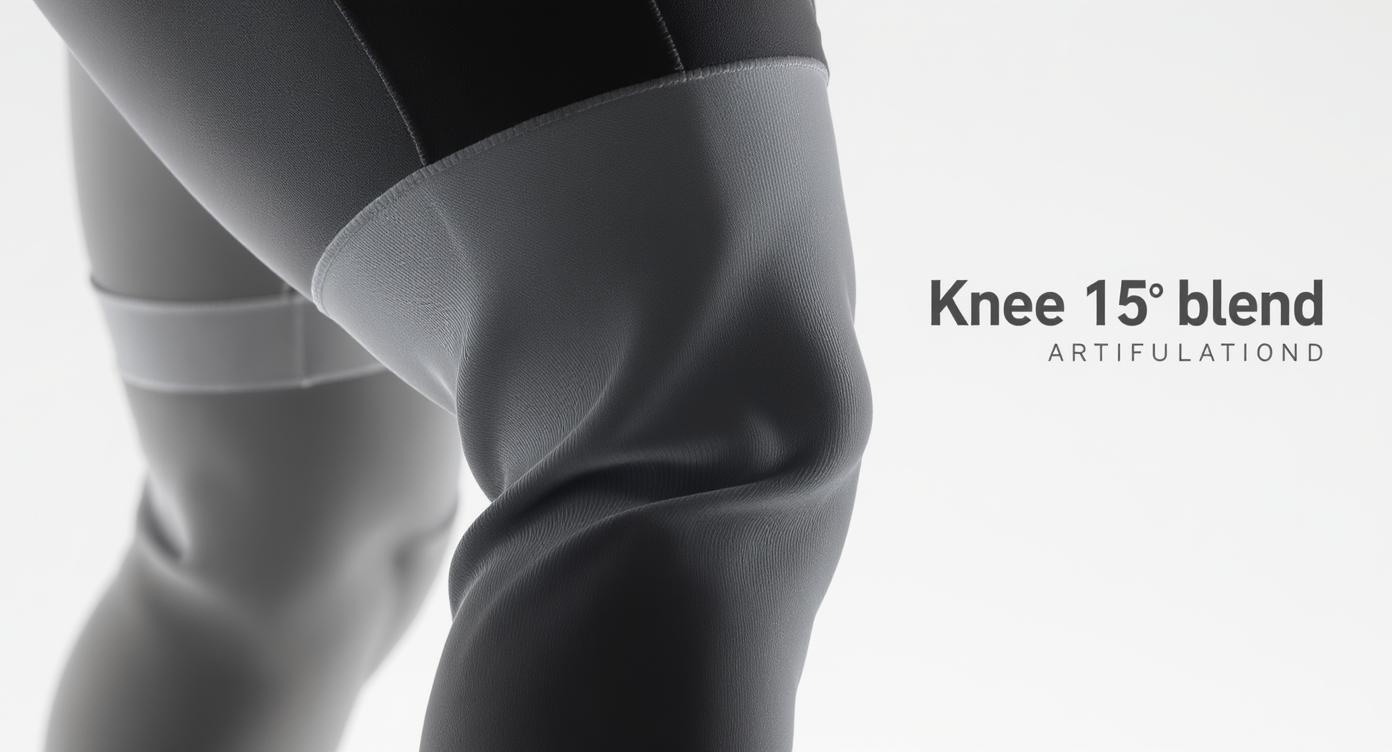 Knee & Elbow Articulation: The 15° Bend Threshold