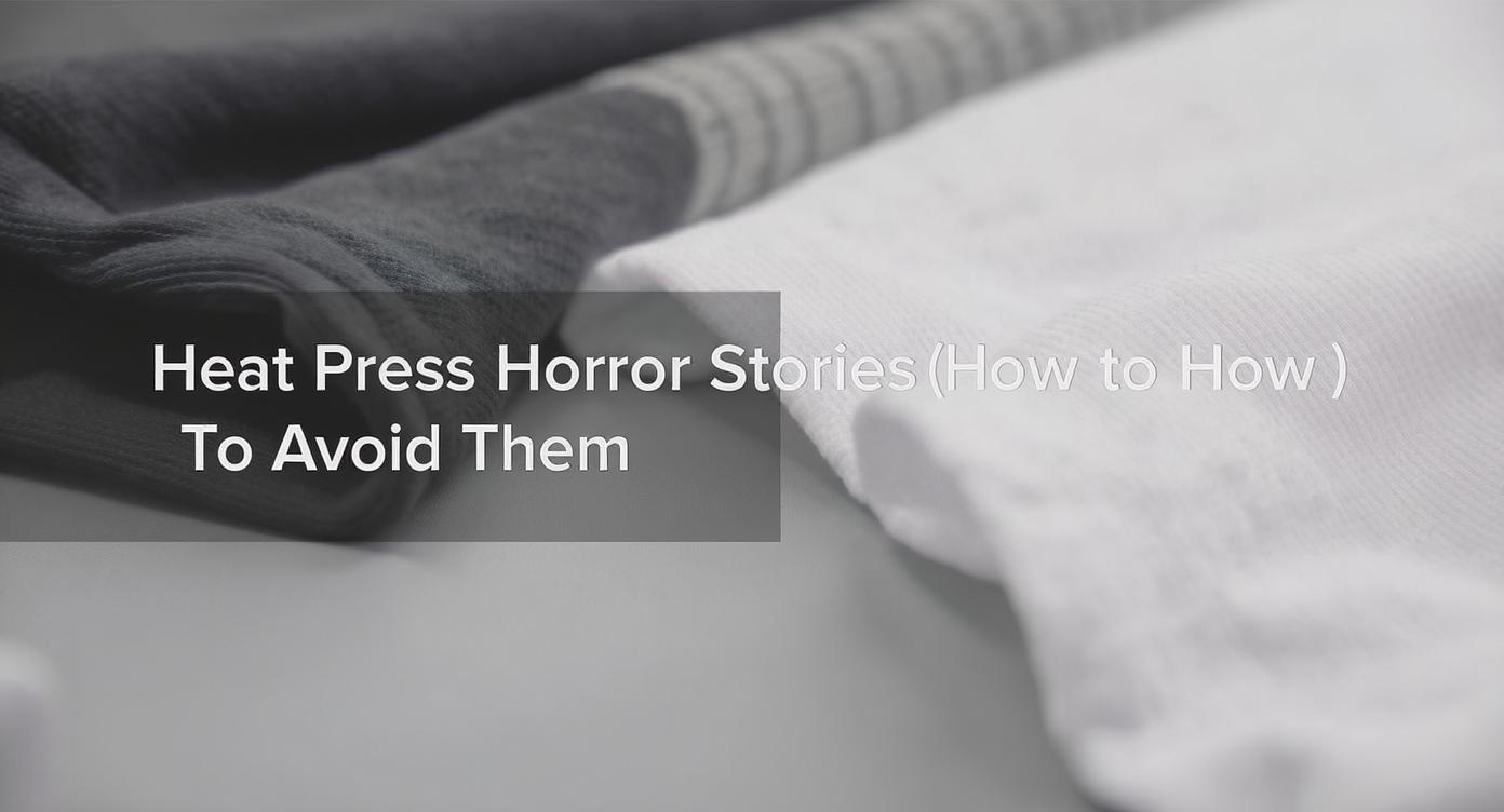 Heat Press Horror Stories (and How to Avoid Them)
