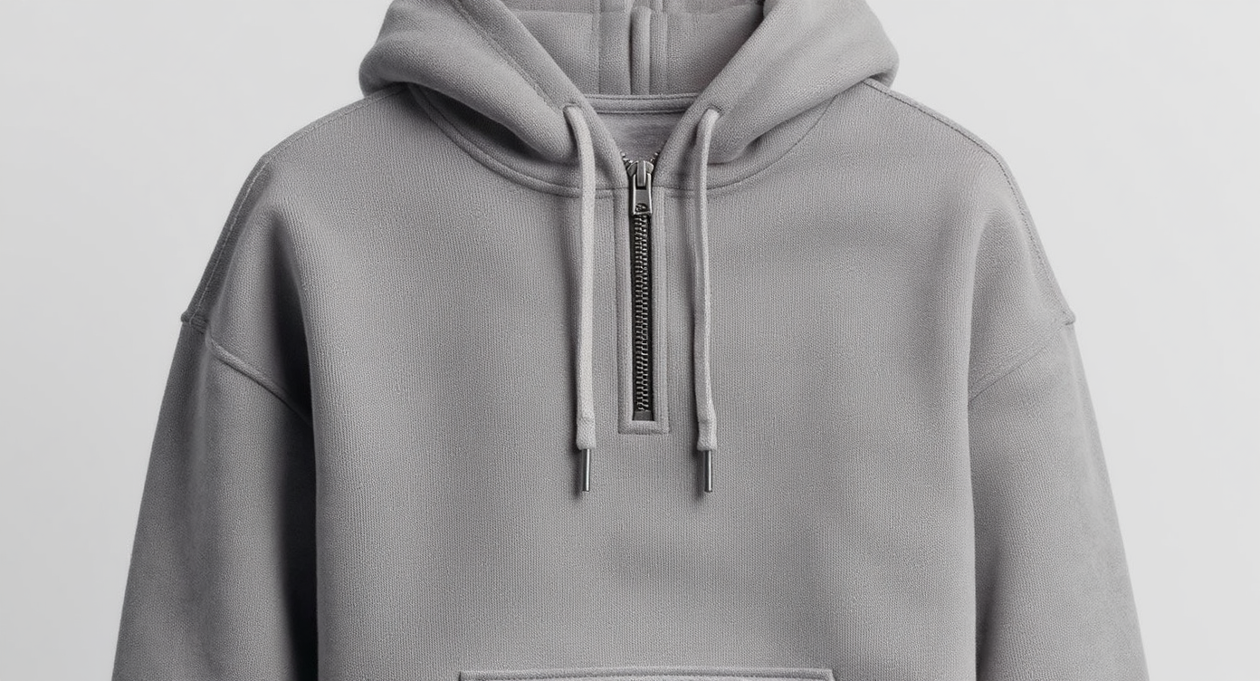 Best 11 Hoodie Design Trends for 2024: Elevate Your Style Game - Half Zip-Up