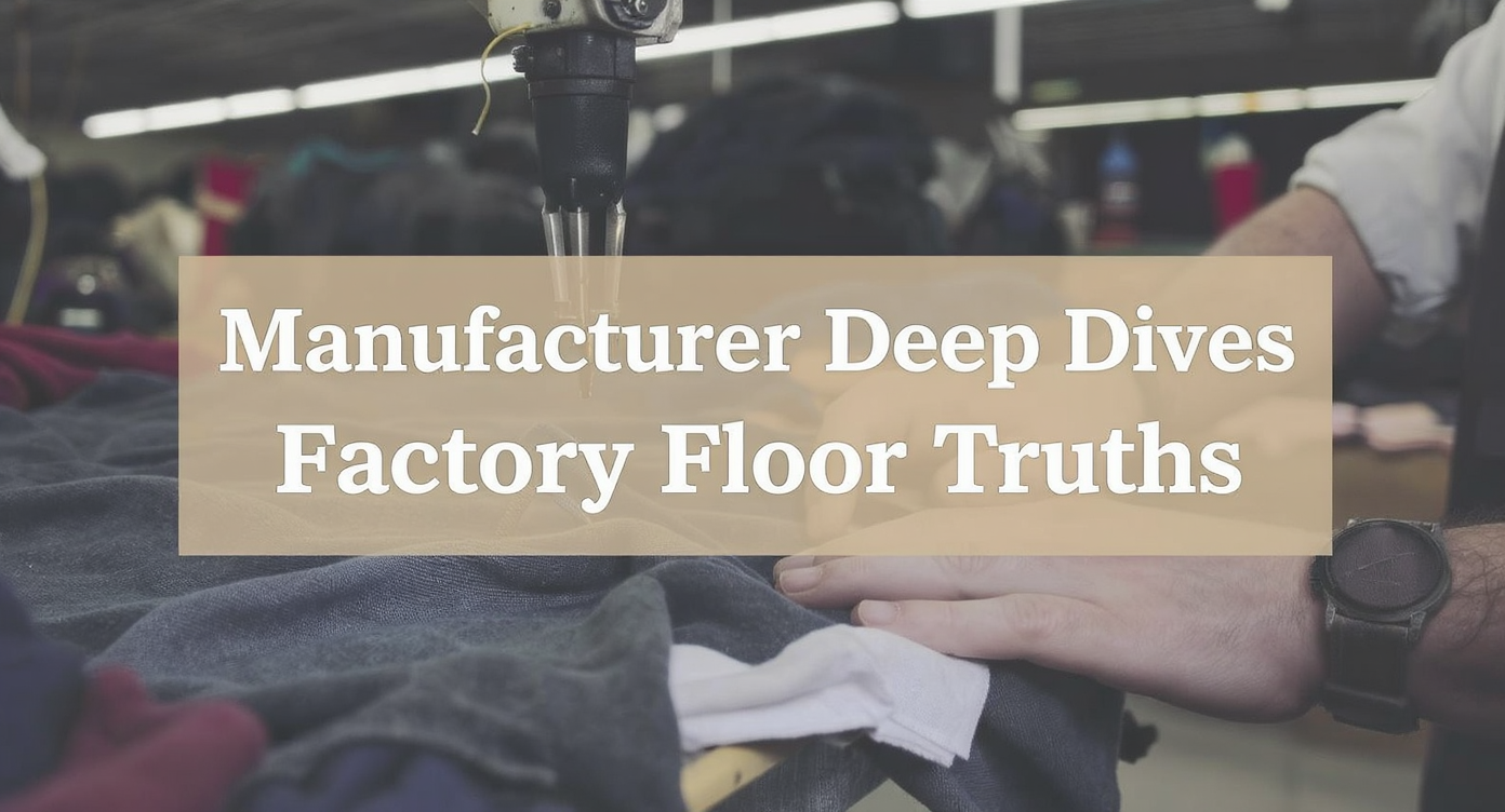 Difference Between Apparel and Garment - Manufacturer Deep Dives Factory Floor Truths