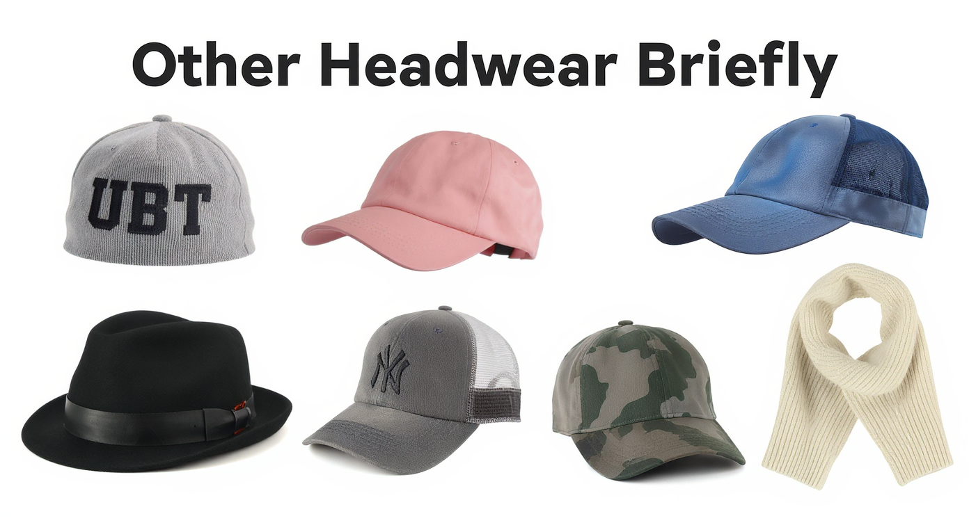 Difference Between Hat and Cap - Other Headwear Briefly