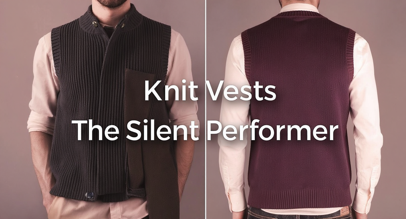 Different Types Of Vests Outerwear Clothing For Men And Women - Knit Vests The Silent Performer