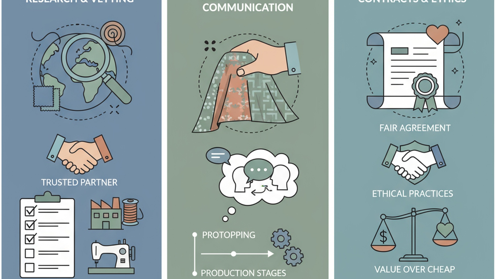 Top 7 Cut and Sew Clothing Manufacturers - How to Pick the Right Cut and Sew Manufacturer Without Getting Played
