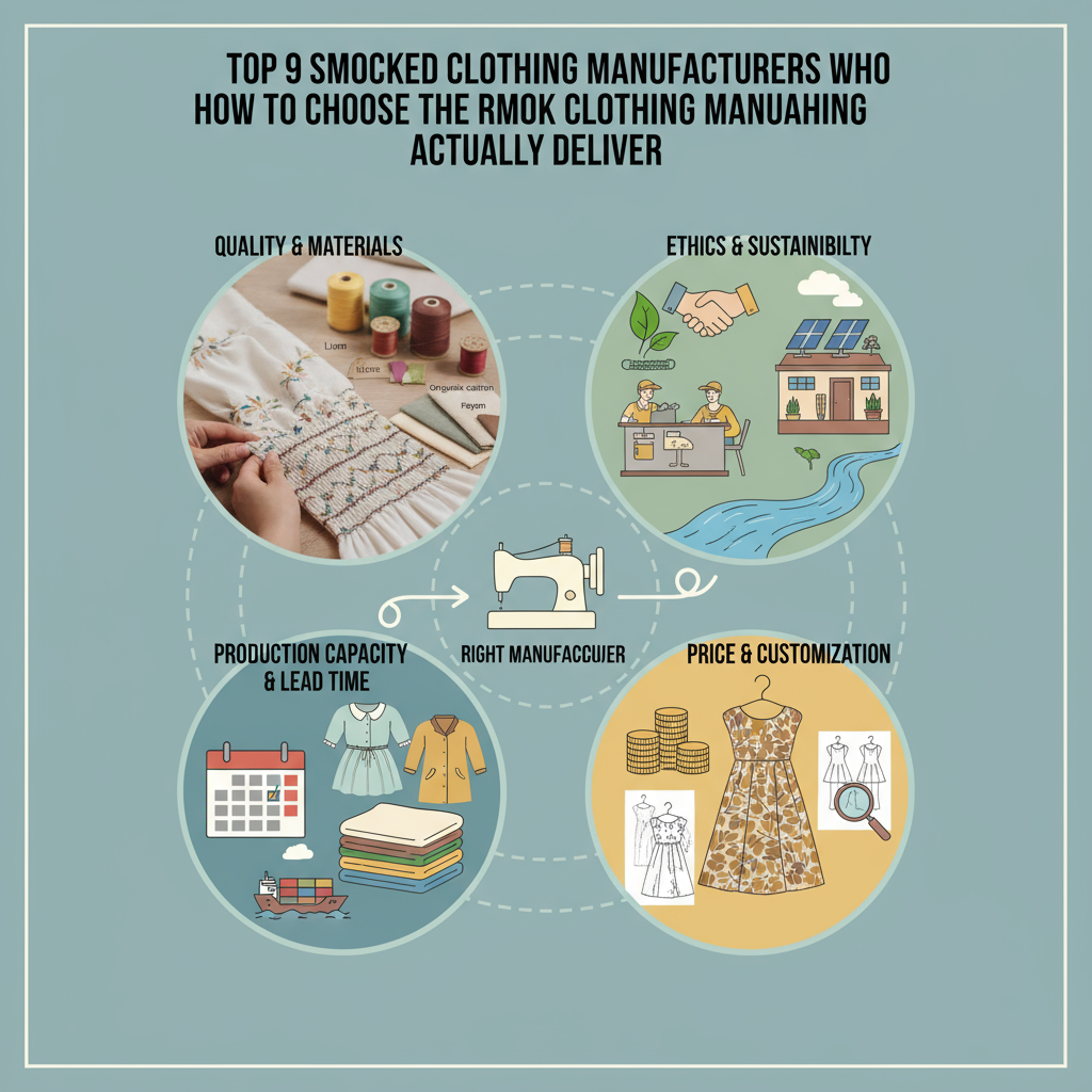 Top 9 Smocked Clothing Manufacturers Who Actually Deliver - How to Choose the Right Smock Clothing Manufacturer