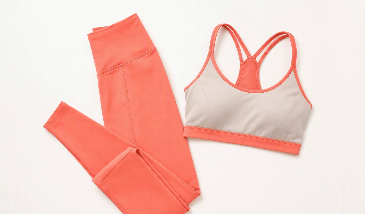 Custom activewear set - leggings and sports bra