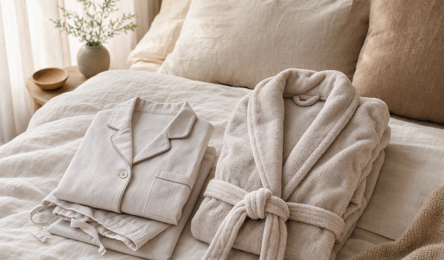 Custom cotton pyjamas and sleepwear